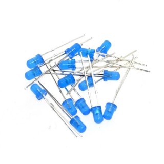 3mm Blue - Single LED Pack of 20 Pieces