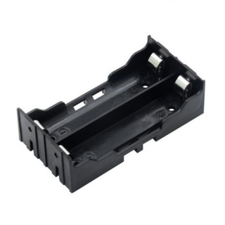Pointed Tip - 2 Slots 18650 Li-Ion Battery Case