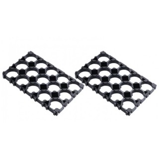 5x3 Cells - 18650 Li-Ion Battery Holder Bracket Pair