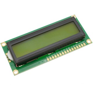 16x2 Green - Liquid Crystal Display Shield