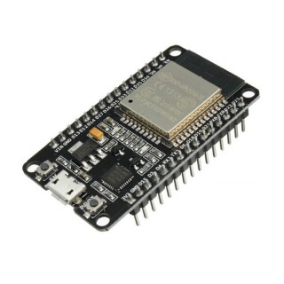 Micro USB Black - CP2102 Chip ESP32 Development Board for IoT