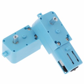 1:90 Blue - Full Case Single Axis Metal TT Motor of 2 Pieces