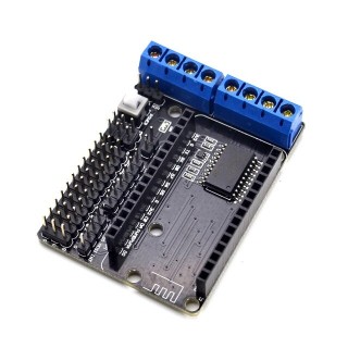 2 Channel Blue - L293D H-Bridge ESP8266 v2.0 Motor Driver Shield
