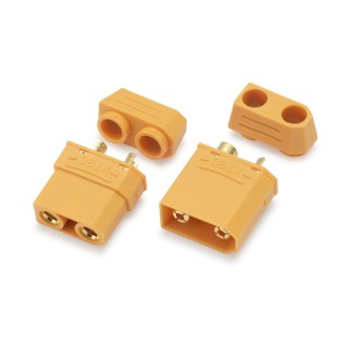 XT90 Yellow - Power Connector Set with End Cap