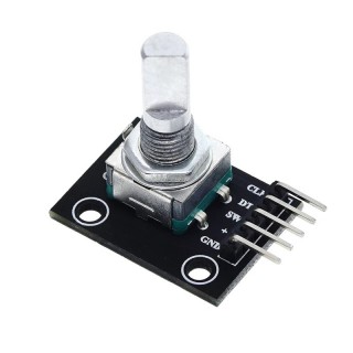 KY-040 - EC11 D-Shaft Rotary Encoder Shield