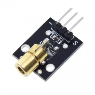 KY-008 - 650nm Red Laser Diode Shield