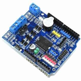 L298P Blue - Motor Driver Shield for Arduino