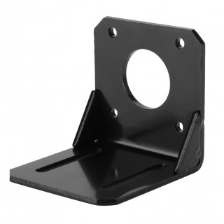 O Black - NEMA 17 Stepper Motor Metal Bracket with M4 Screws