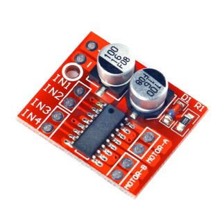 L298N Red - Mini Dual H-Bridge Motor Driver
