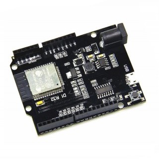 Micro Port Black - Wemos D1 ESP32 UNO R3 Prototyping Board
