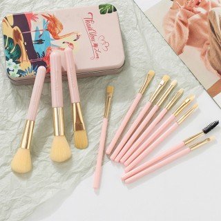 12 Pieces Box - Unicorn Makeup Brush Set