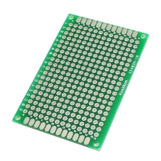 4x6cm Green - Double Layer Dotted Veroboard