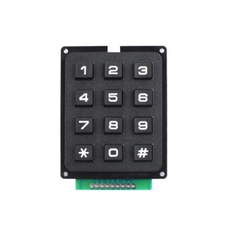 3x4 - 12 Key Matrix Keyboard for Arduino/Wemos