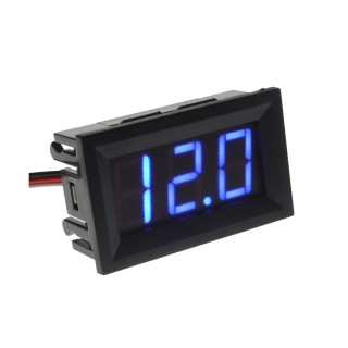 0.56 Inch Blue - 5~120V DC Two-Wire Voltmeter