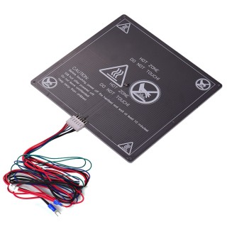 220x220cm 12V - Aluminium Hot Bed for 3D Printer