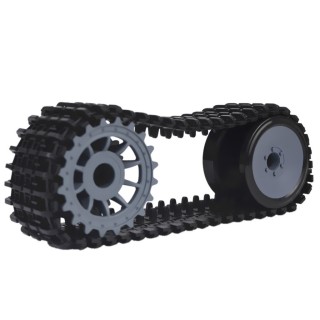 2-Segment Black - SNT109 Track Driven Wheel Shaft