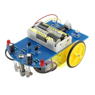 D2-1 Blue - STEAM DIY Intelligent Tracking Car