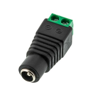 Female 5 Pieces - 2.1x5.5mm DC Power Balun Connector Set