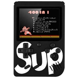 Uno Black - Sup 400 in 1 Retro Game Console
