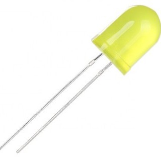 10mm Yellow - Single LED Pack of 5 Pieces