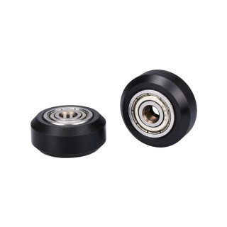 Black Cup Large - Plastic Pulley Pair for CNC Machine