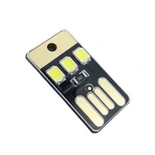 Black - USB Powered Mini LED Lamp