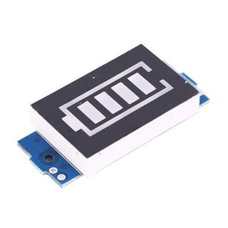 4.2V 1S Blue - Lithium Battery Charge Level Indicator