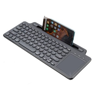 Touch Pad - 2.4GHz Wireless Keyboard with Phone Station