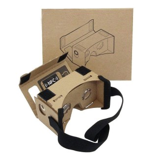Google Cardboard - VR Headset with 3D Optical Lenses