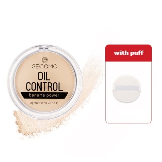 Oil Control - Gecomo Matte Makeup Compact Powder with Puff
