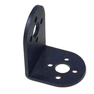 L Shaped Black - Robotic Arm Servo Bracket