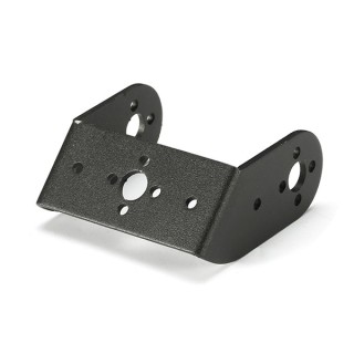 Oblique U Black - Robotic Arm Servo Bracket
