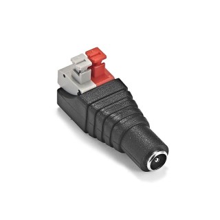 Female 5 Pieces - 2.1x5.5mm Press Head DC Power Balun Connector Set