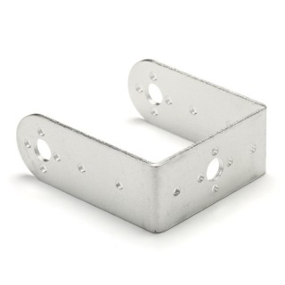 Long U Silver - Robotic Arm Servo Bracket
