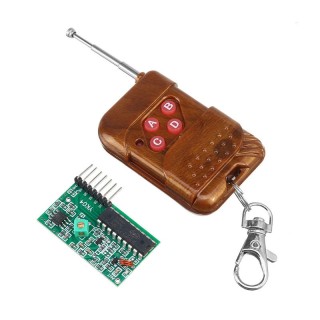 4 Channels - 433MHz Radio Remote Control Kit