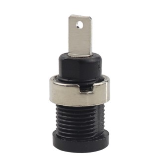 4mm Black - Panel Mount Banana Socket
