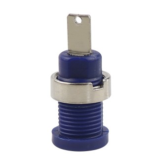 4mm Blue - Panel Mount Banana Socket