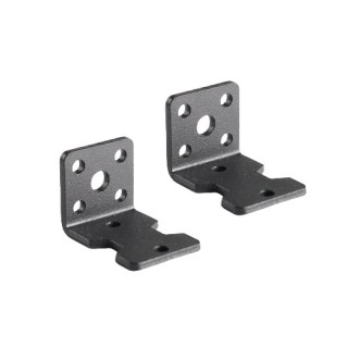 L-Shaped Black - TT Gear Motor Fixing Bracket Pair