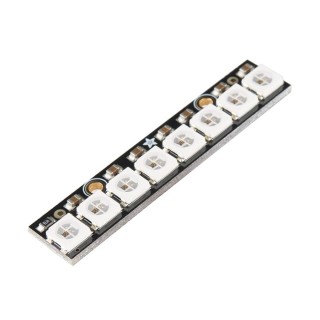 8 bit Black - Neo Pixel Stick with WS2812 LEDs