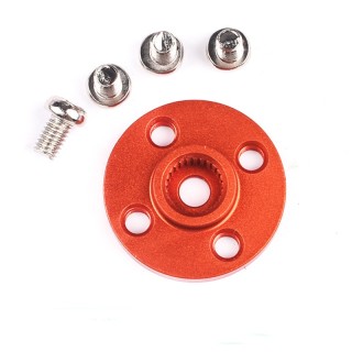 Round Red - 25T Aluminum Servo Horn