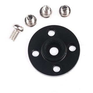 Round Black - 25T Aluminum Servo Horn