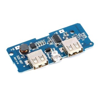 5v 2a Blue - 18650 Battery Booster Module