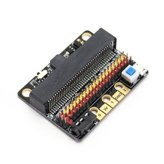 Horizontal Black - Micro:bit I/O Expansion Shield