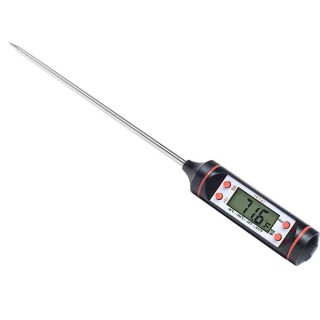 TP101 Black - Digital Thermometer for Cooking