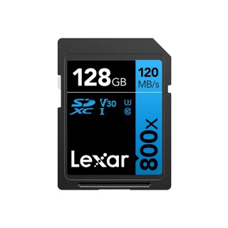 128GB Blue - 800x SDHC Memory Card