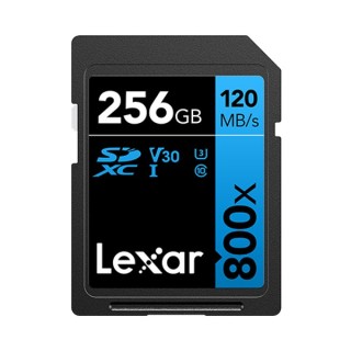 256GB Blue - 800x SDHC Memory Card