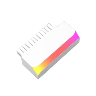 RGB White - 24P 90 Degrees Rotor for ATX Power Supply
