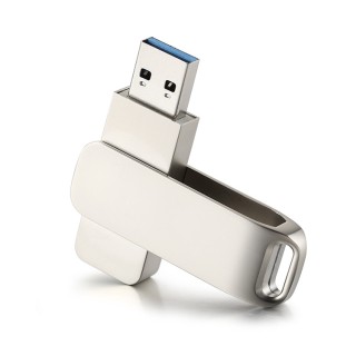 15TB Silver - OEM Metal Cut USB 3.0 Rotating Pen Drive