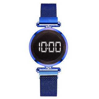 Blue Rose - Women's Casual Digital Round Watch