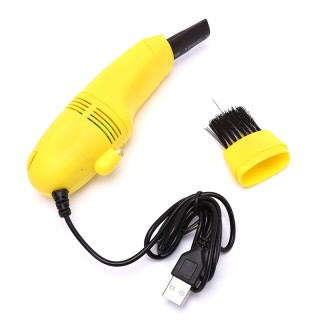 Yellow - STF 2020 Mini USB Vacuum Cleaner